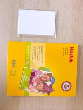 Kodak Gloss Photo Printer Paper 8.5x11 82 Sheets and 4x6 Gloss photo paper 15 pc